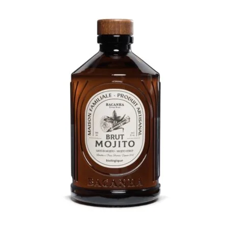 Mojito sans alcool réalisé avec le sirop Bacanha