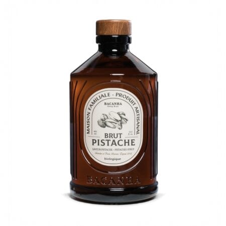 Sirop Pistache Bacanha – Bouteille 400 ml bio