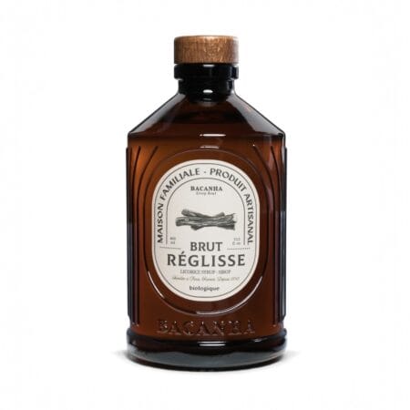 Sirop Réglisse Bacanha – Bouteille 400 ml bio