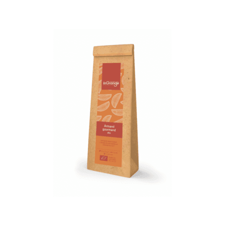 Sachet de 100g d'infusion bio Armand Gourmand aux saveurs cynorhodon, hibiscus, orange et bleuet