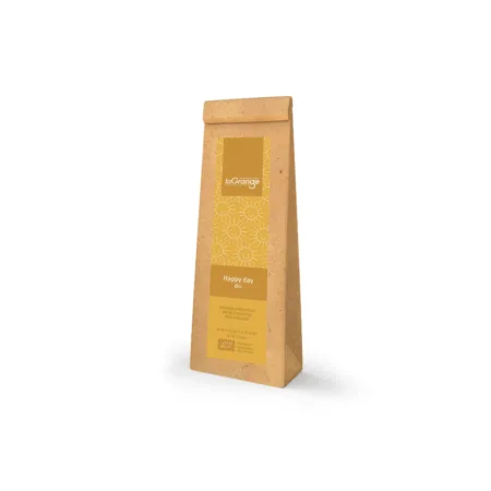 Sachet d'infusion artisanale Orange Verveine Fruits Rouges - Happy Day 100g