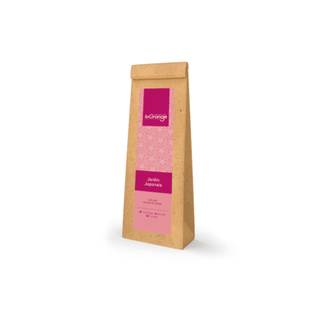 Sachet de thé vert aromatisé à la cerise « Jardin Japonais » 100g