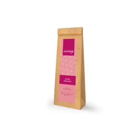 Sachet de thé vert aromatisé à la cerise « Jardin Japonais » 100g