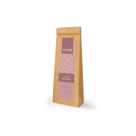 Thé vert et blanc aromatisé à la rose et au litchi « Le Ying et le Yang » 100g Maison Lagrange