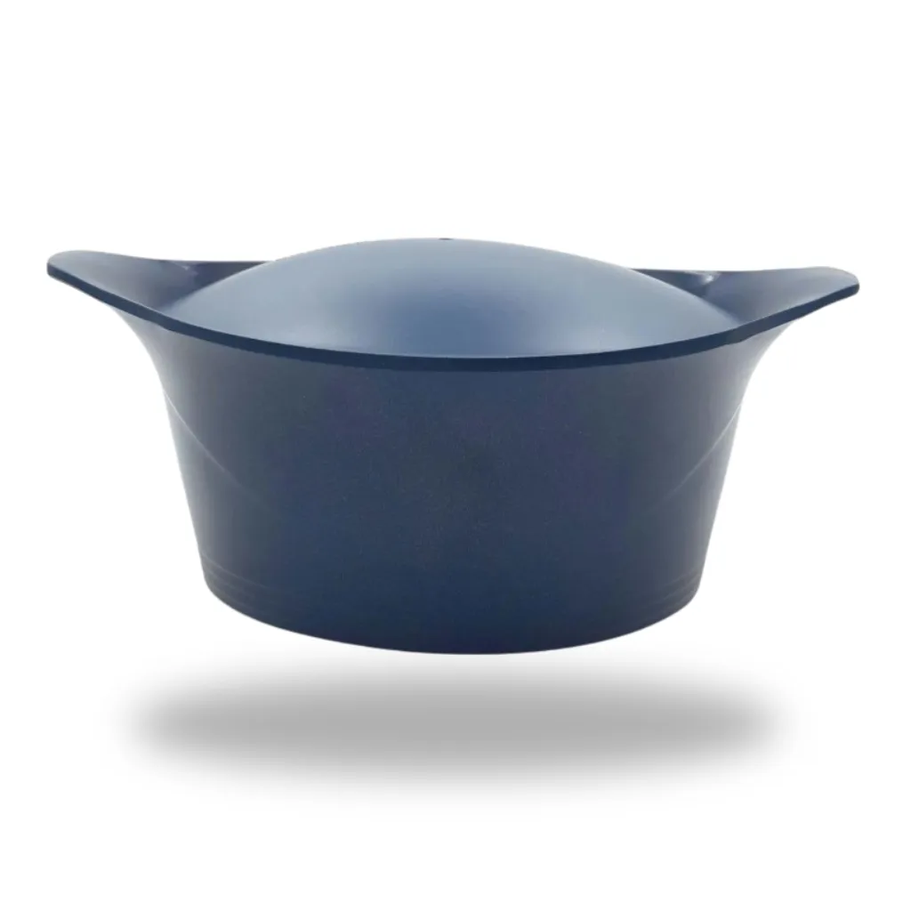 La cocotte COOKUT bleu myrtille en 4 tailles