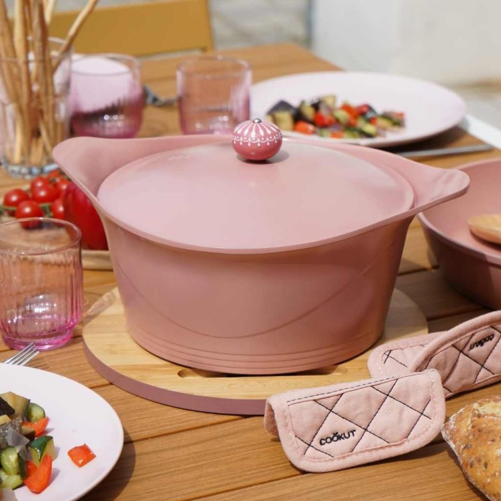 Cocotte Cookut Rose Guimauve – Légère, chic et sans chichis – 4 tailles – Image 2