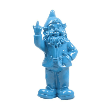 Nain Fuck Bleu – Statue humoristique en résine