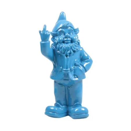Nain Fuck Bleu – Statue humoristique en résine