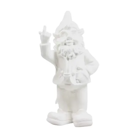 Nain Fuck Blanc – Statue humoristique en résine
