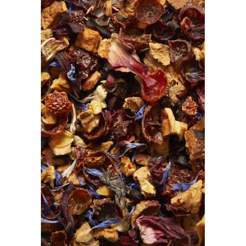 Infusion Cynorhodon Hibiscus Orange Bleuet - Armand Gourmand - 100g – Image 2