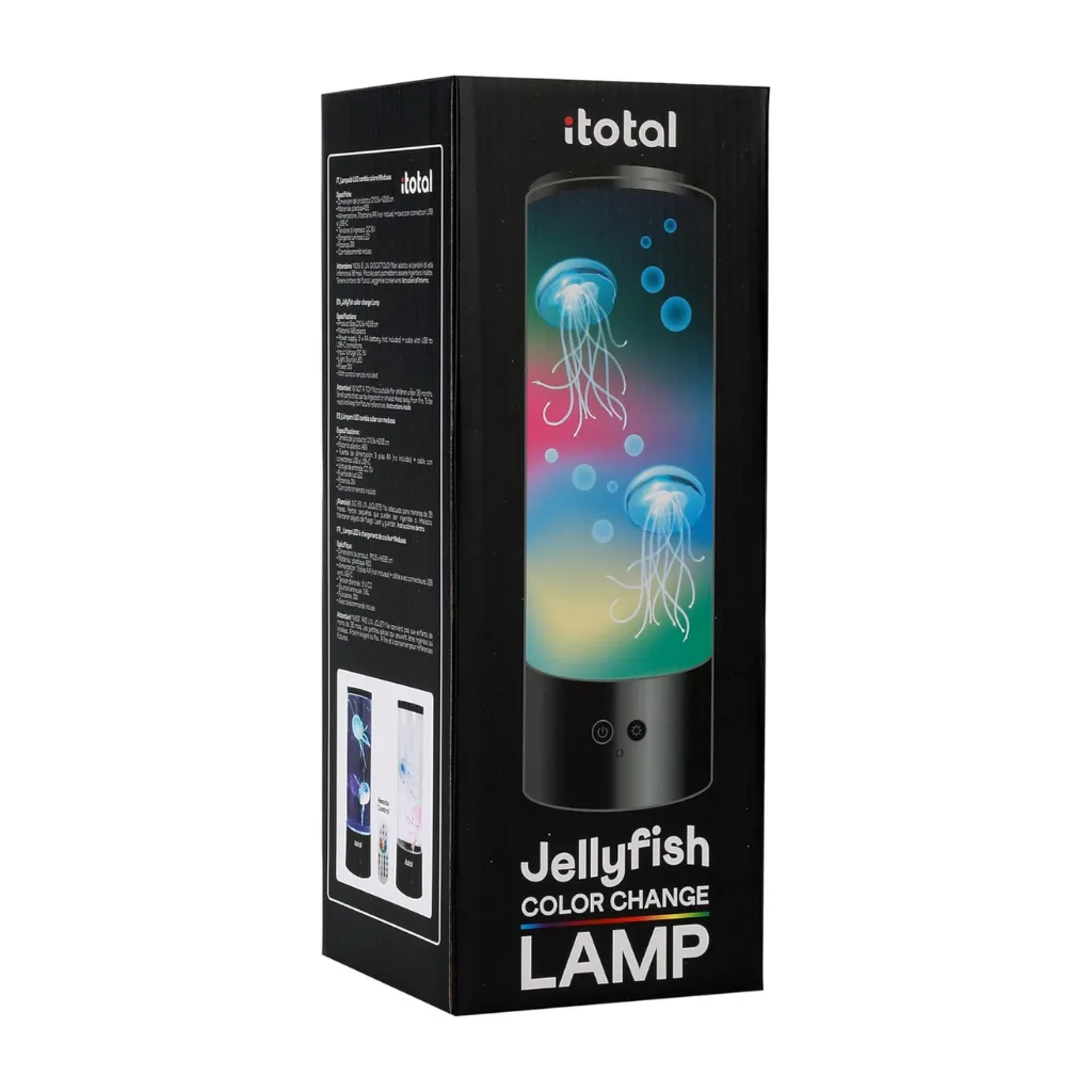 Lampe décorative avec méduses