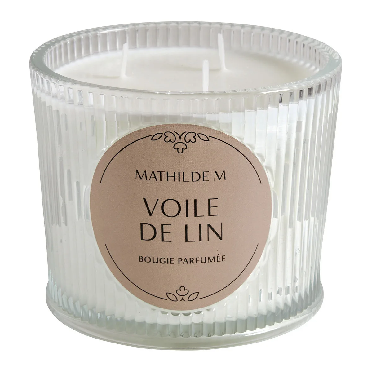 Bougie parfumée 400g senteur Voile de Lin