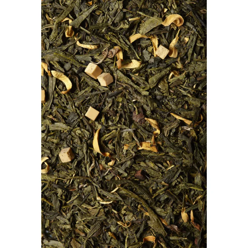 Thé Vert Caramel – « Caramel sur le Buffet » - 100g – Image 2