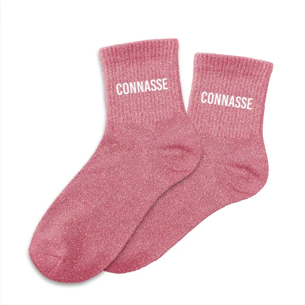 Chaussettes à paillettes - Connasse – Image 2