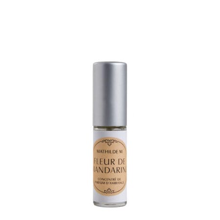 Concentré de parfum 4ml Mathilde M – Fleur de Mandarine, petite merveille de fragrance en flacon élégant, parfait pour diffuser une touche de luxe partout