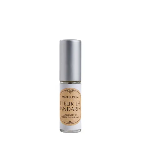 Concentré de parfum 4ml Mathilde M – Fleur de Mandarine, petite merveille de fragrance en flacon élégant, parfait pour diffuser une touche de luxe partout