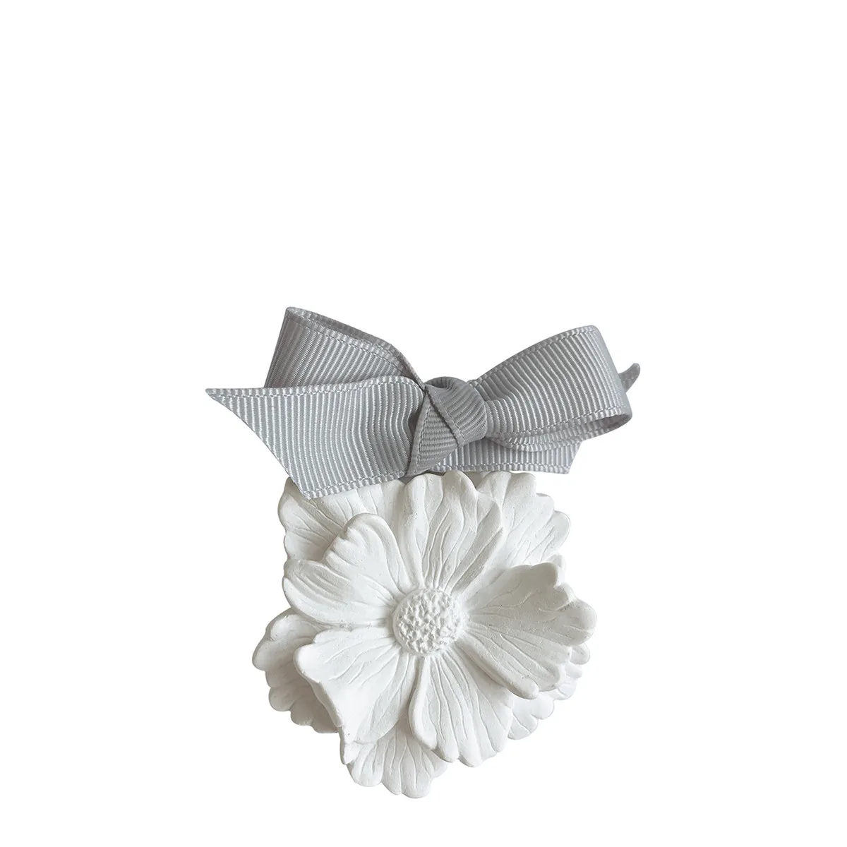 Plâtre parfumé en forme de fleur Mathilde M – senteur Fleur de Coton, élégante décoration d’intérieur aux notes fraîches et cocooning