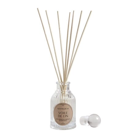 Diffuseur à bâtonnets 30 ml parfum Voile de Lin