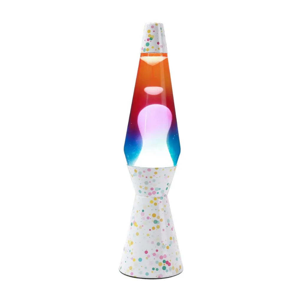 Lampe à lave modèle Bubbles avec effet en mouvement