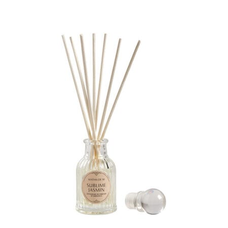 Diffuseur parfum Jasmin 30ml Mathilde M – flacon élégant