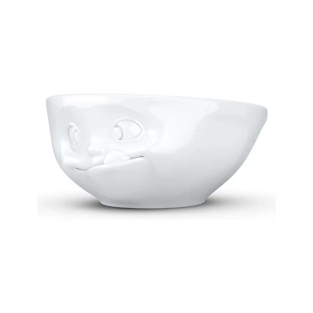 Bol expressif, air gourmand, vue de trois-quarts
