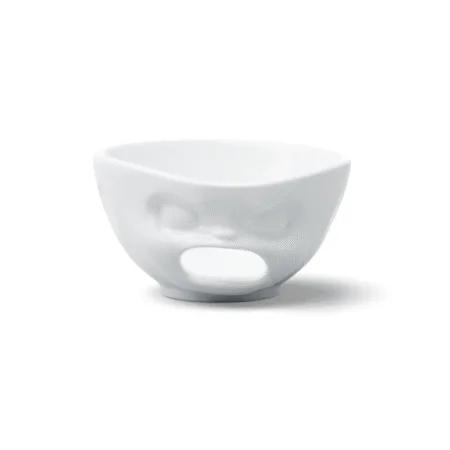 Bol en céramique original avec un trou au niveau de la bouche