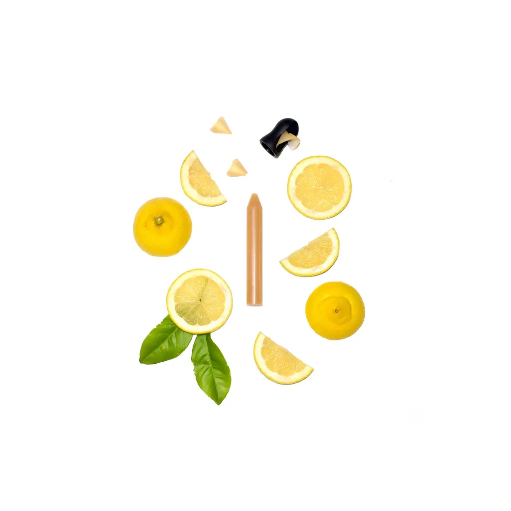 Crayon à tailler OCNI 78g saveur Citron Confit – condiment sucré-acidulé en format créatif et design