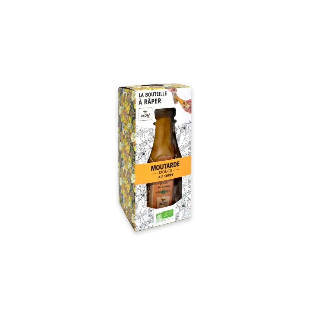 Bouteille Moutarde à Râper 355g OCNI – La moutarde réinventée pour des plats audacieux.