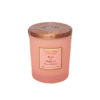 Bougie parfumée Rose & Hibiscus 180g – Colline de Provence, en cire végétale, au parfum floral solaire, pour une ambiance chaleureuse et élégante.