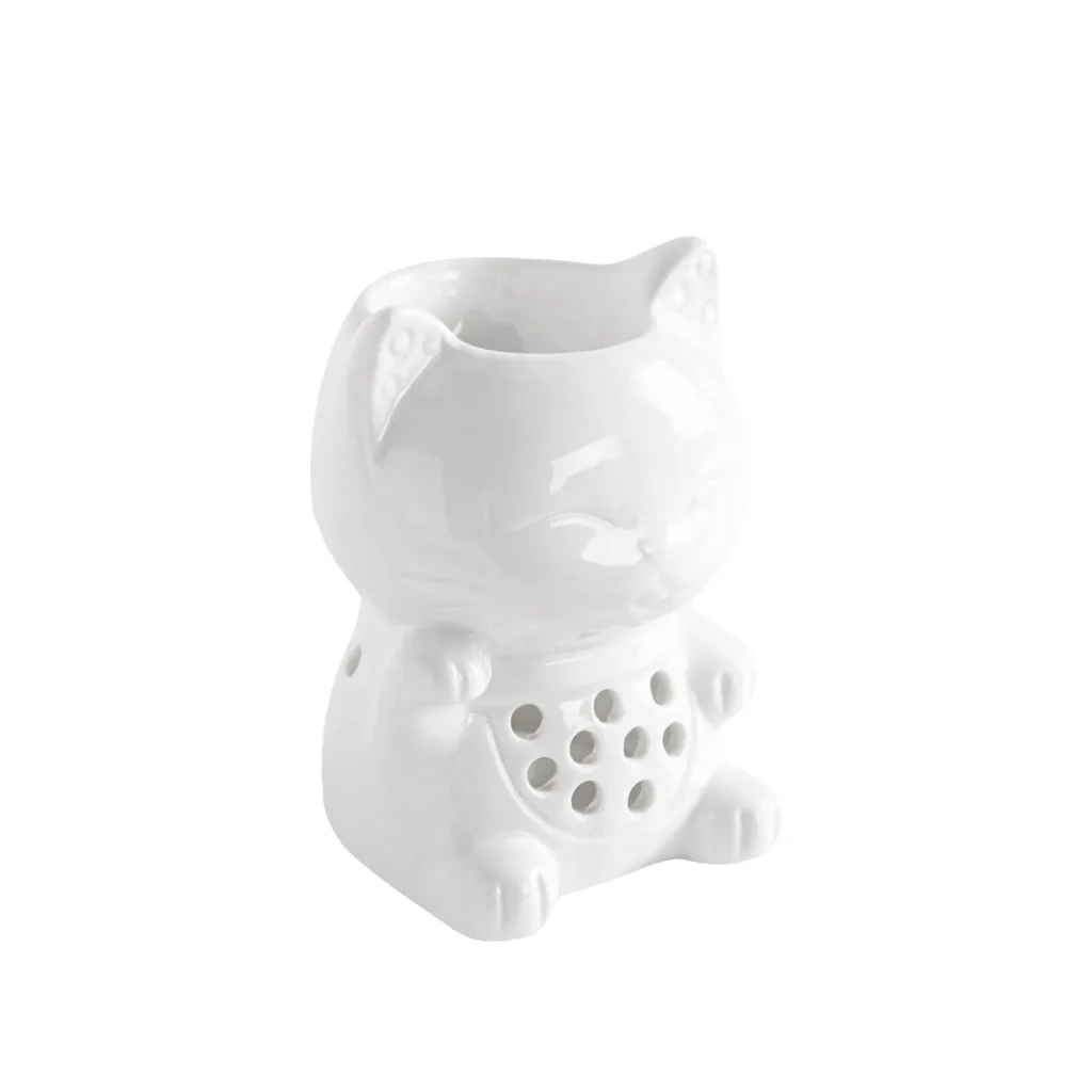 rûle-parfum Tommy en céramique émaillée, au design compact et moderne
