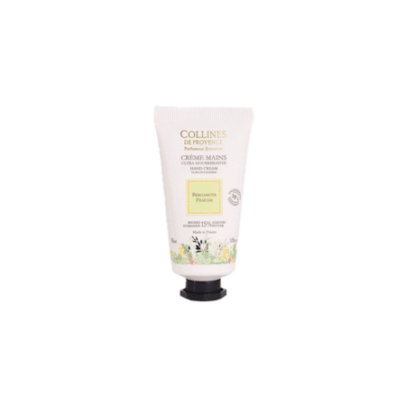 Tube de crème mains Colline de Provence 30ml senteur Bergamote Fraîche.