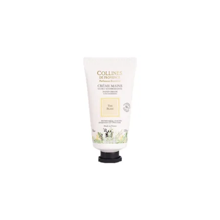 Crème pour les mains Thé Blanc 30ml – Colline de Provence, soin hydratant aux notes fraîches et subtiles, dans un tube élégant à glisser partout.