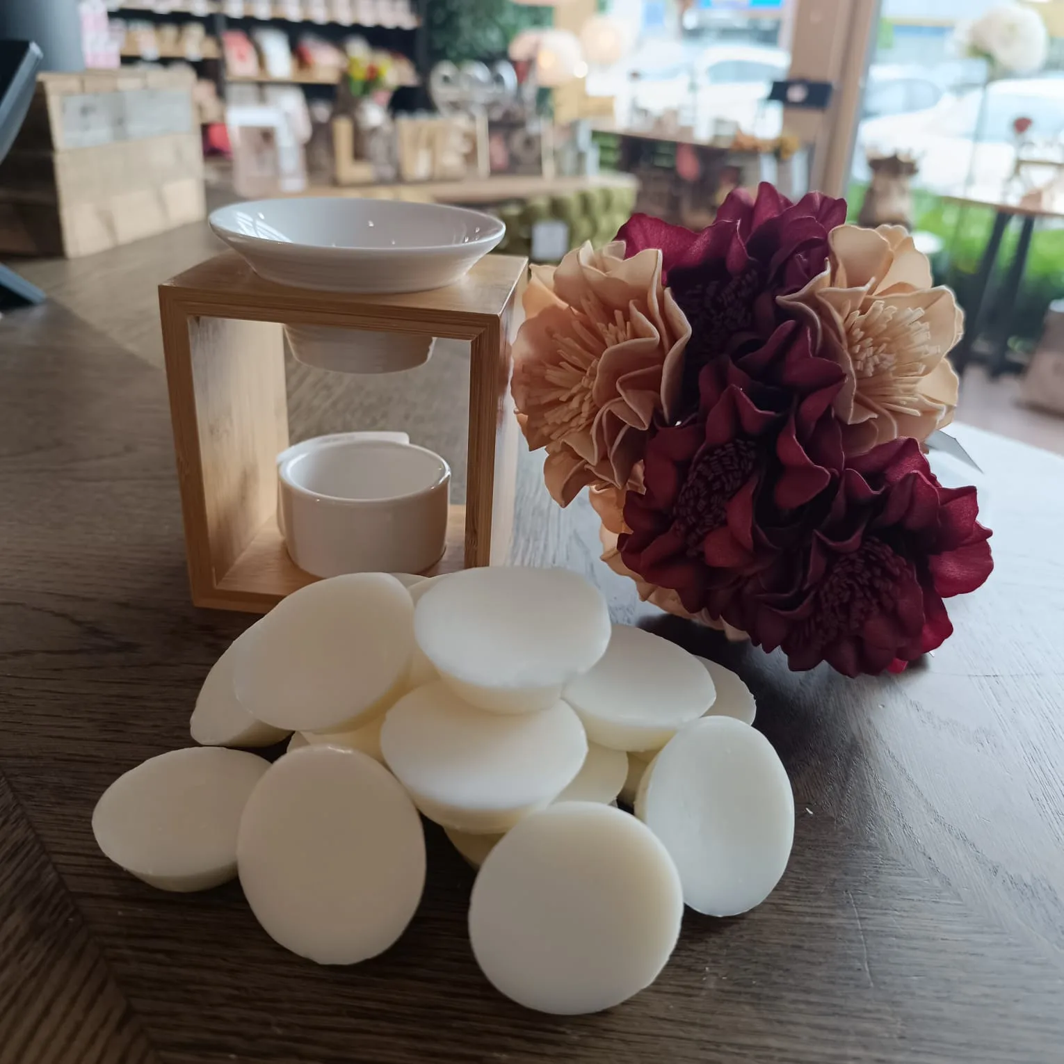 Présentation du bruleur avec fondant