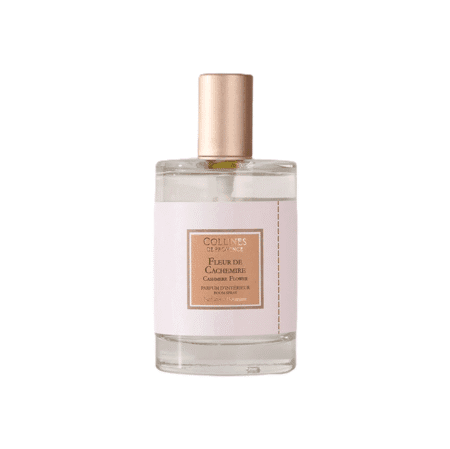 Parfum d’ambiance 100ml Fleur de Cachemire – vaporisateur élégant – Colline de Provence – senteur douce et sophistiquée