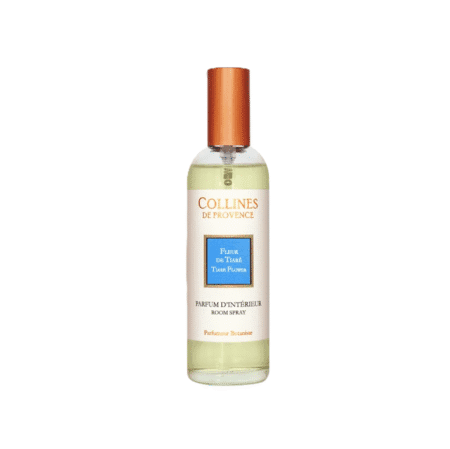 Parfum d’ambiance 100ml Fleur de Tiaré – vaporisateur délicat – Colline de Provence, parfum exotique et envoûtant