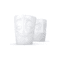 Set de deux mugs sans anse avec expressions expressives : joie contagieuse et regard suppliant.