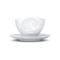 Tasse à thé en céramique avec expression attendrissante