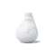 Vase en céramique avec expression mignonne, vue de face