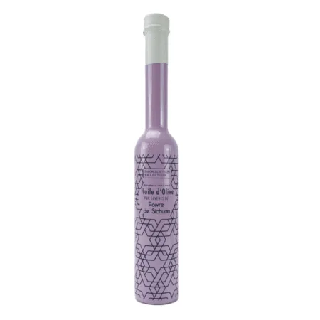 Bouteille d’huile d’olive au poivre de Sichuan – format 200ml – Savor & Sens