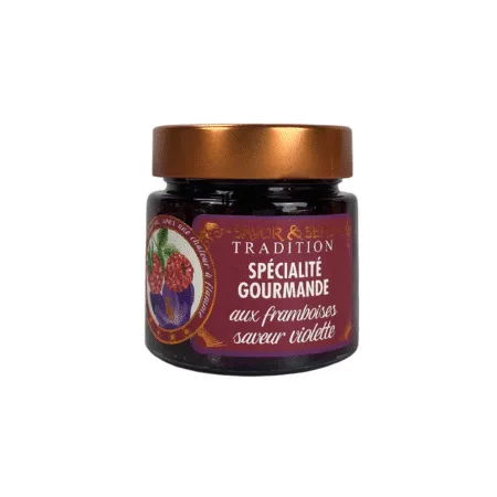 Pot de spécialité framboise violette 270g
