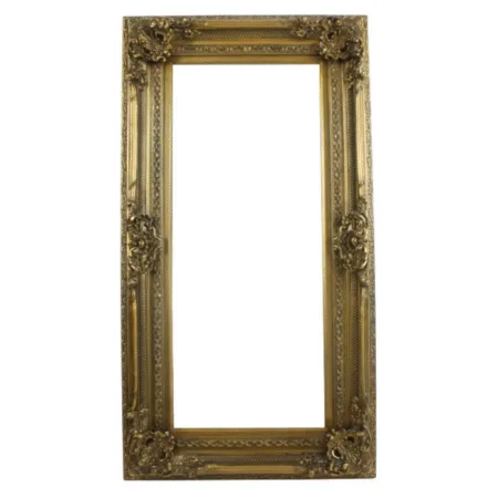 Cadre mural baroque or antique format 80x150