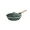 Couvercle 24 cm en verre avec trou vapeur, compatible cocotte, poêle et panier vapeur inox
