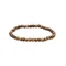 Bracelet en boules d’Œil de Tigre naturelles 4 mm