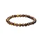 Bracelet en boules d’Œil de Tigre naturelles 6 mm