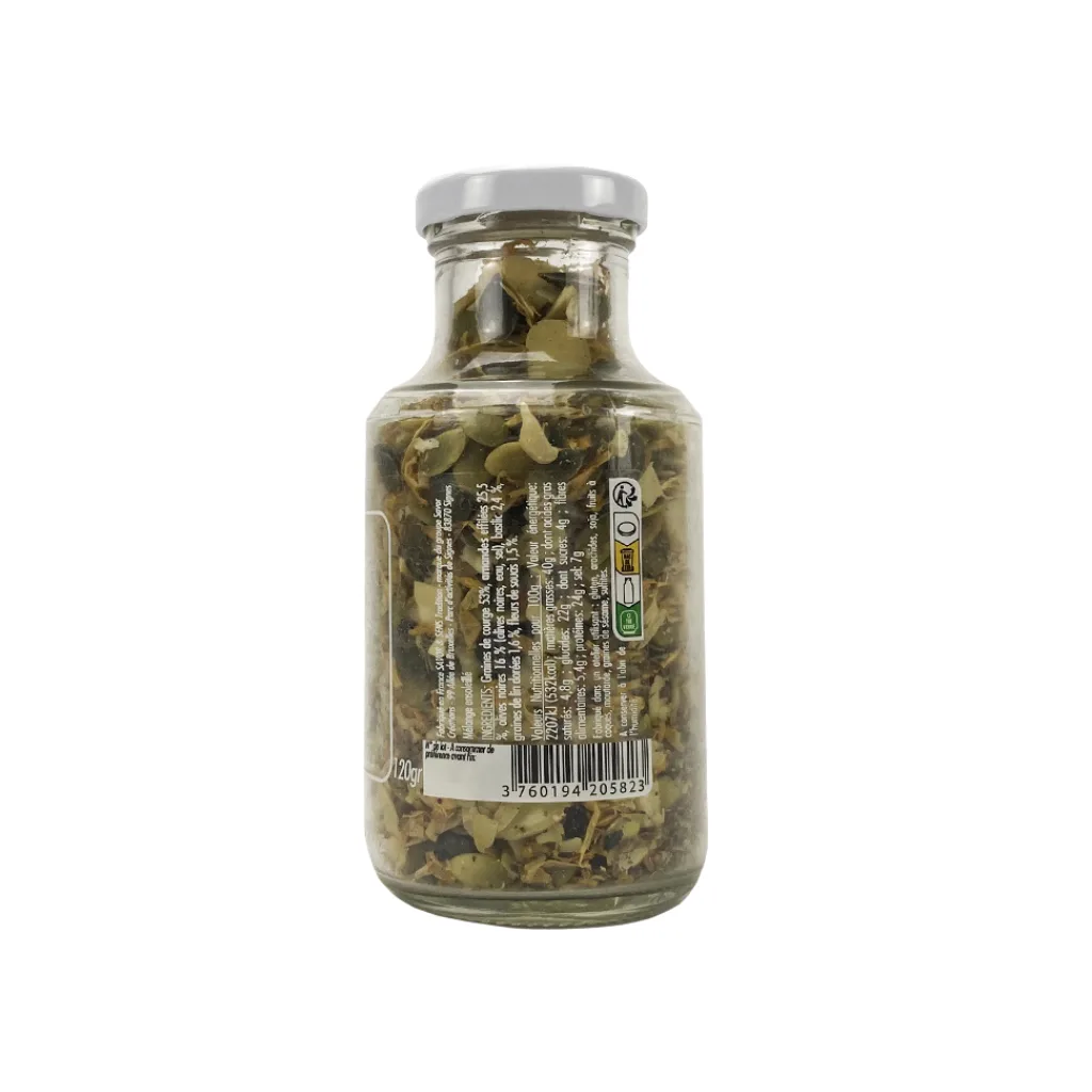 Détail du mélange salade ensoleillé 120g sans décor