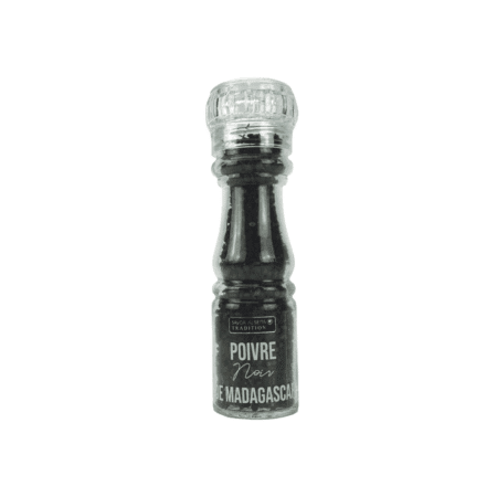 Flacon épices de 70 g de poivre noir de Madagascar