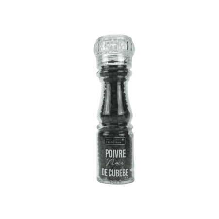 Photo du pot de poivre de cubèbe indonésien 40g Savor & Sens, épice en grains
