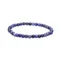 Bracelet boule 4mm en pierre naturelle sodalite