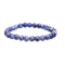bracelet sodalite boule 6mm pierre naturelle bleu profond