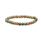 Bracelet en boules d’Unakite naturelles 6 mm